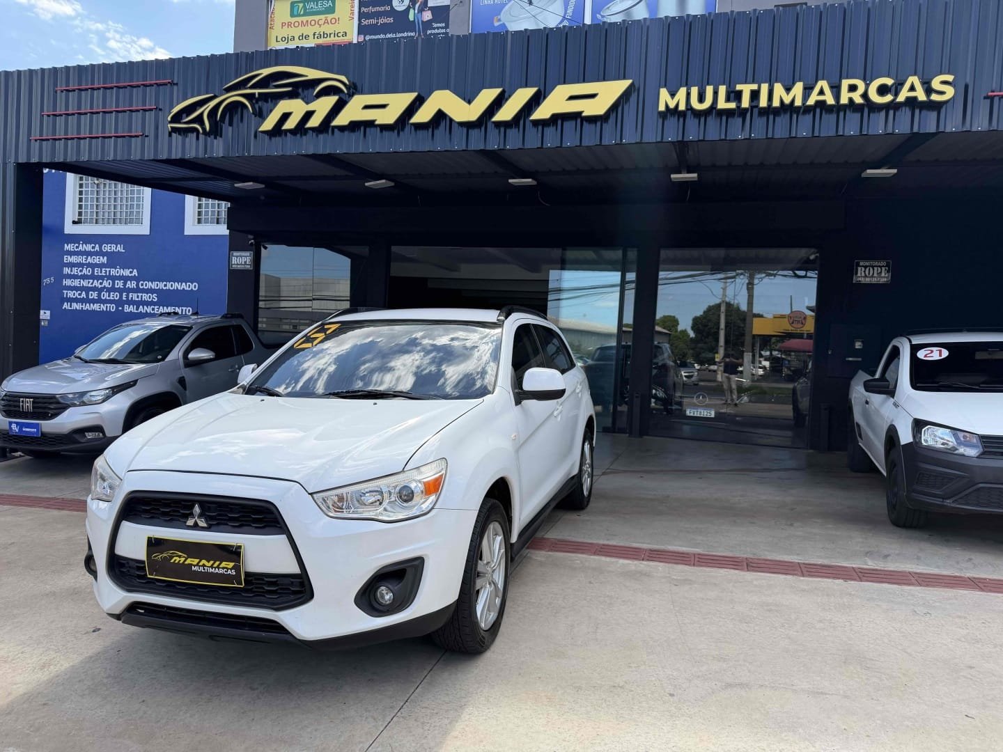 Mitsubishi ASX 2.0 16V 160cv Aut. na cor Branco em Londrina / PR - 13559