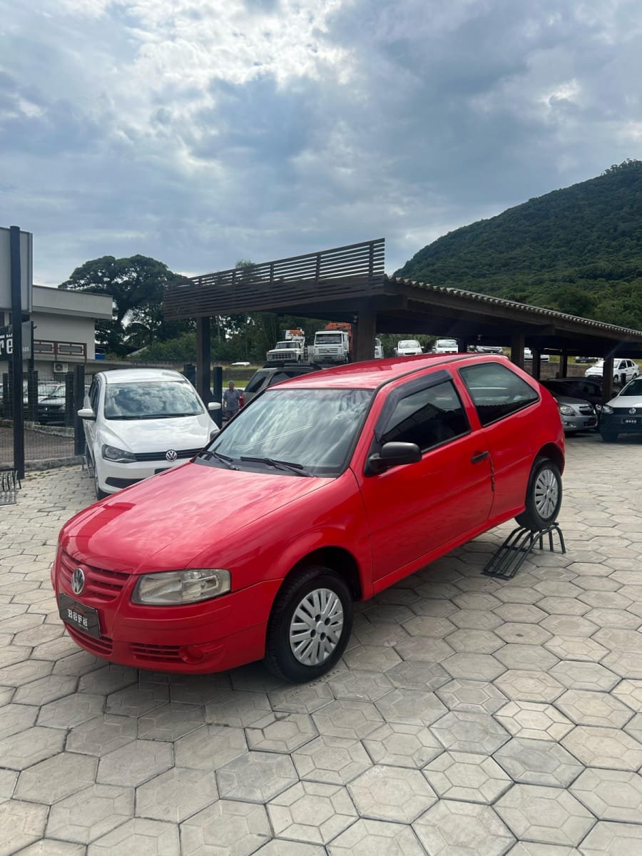 Volkswagen Gol (novo) 1.0 Mi Total Flex 8V 2p na cor Vermelho no Osório / RS - 13767