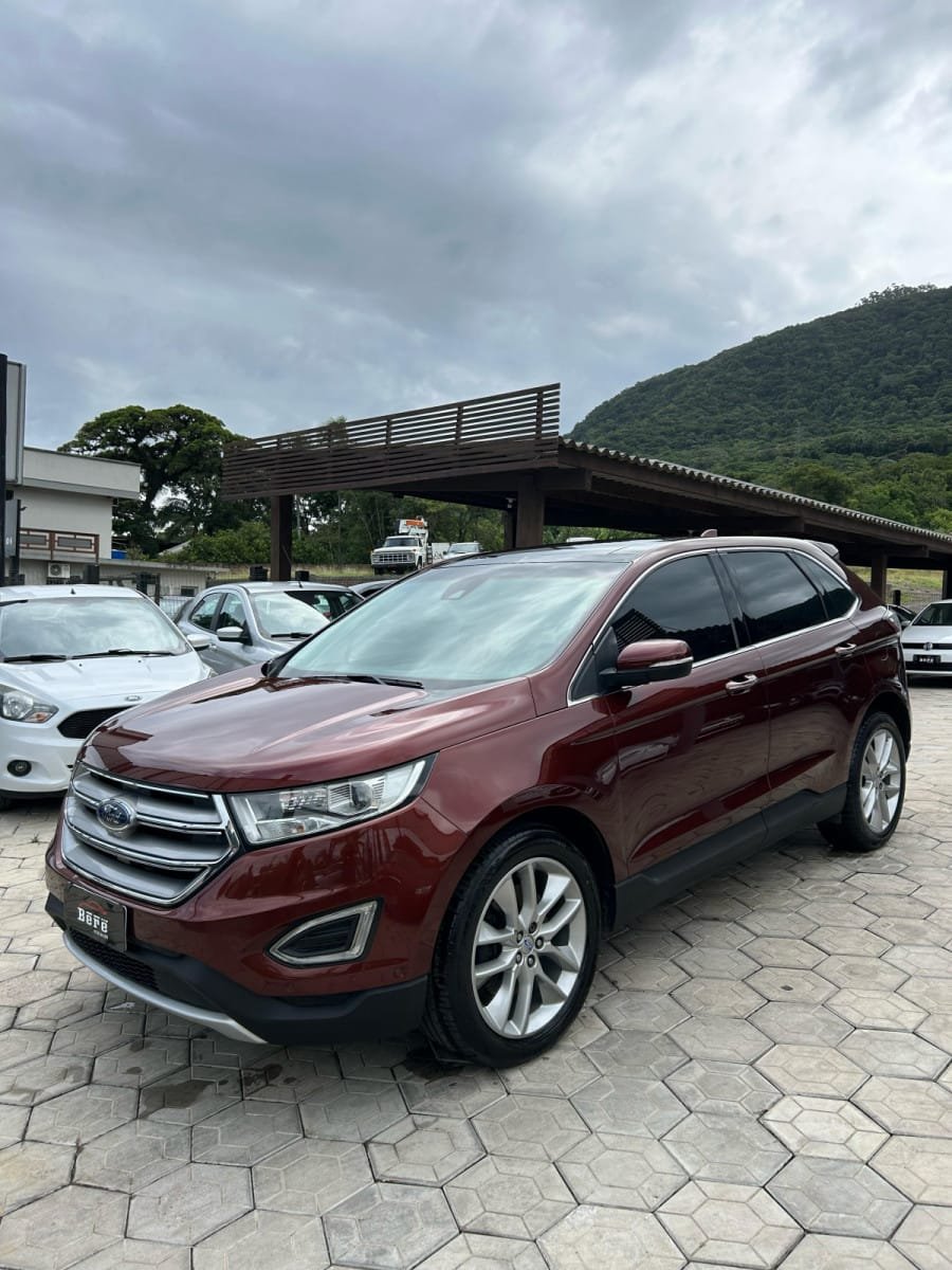 Ford Edge LIMITED 3.5 V6 24V AWD Aut. na cor Vermelho no Osório / RS - 13769