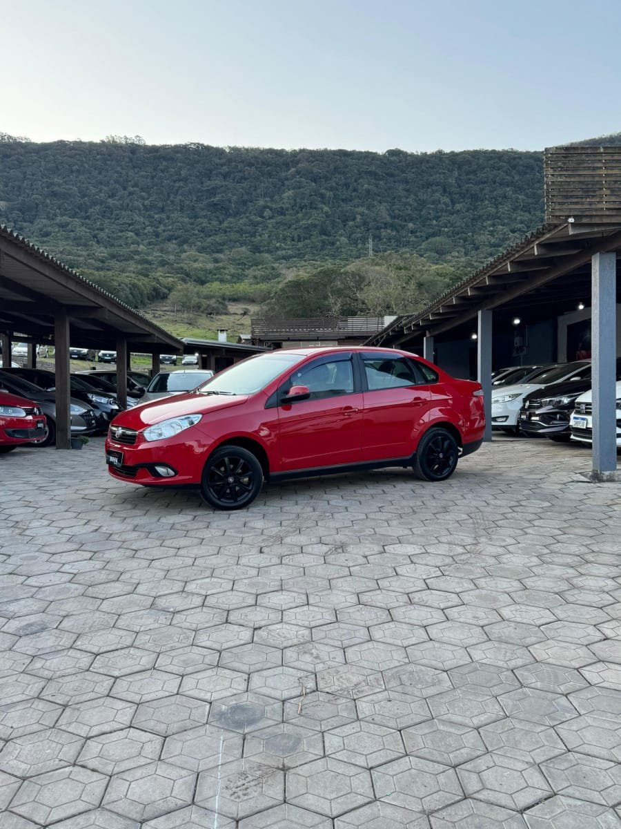 Fiat Siena EL 1.4 mpi Fire Flex 8V 4p na cor Vermelho no Osório / RS - 13787