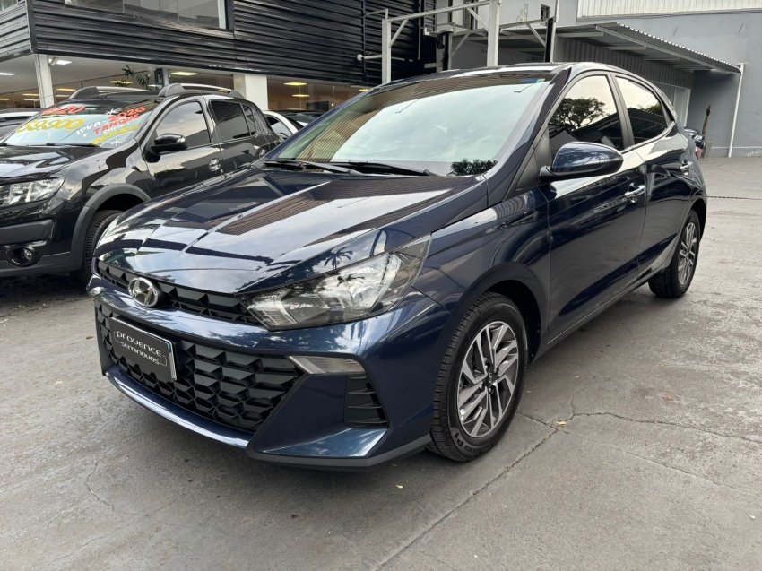 Hyundai HB20 Limited 1.0 Flex 12V Mec. na cor Azul em Curitiba / PR - 139