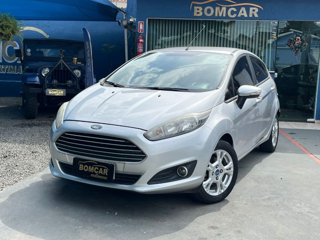 Ford Fiesta 1.6 16V Flex Aut. 5p na cor Prata em Campinas / SP - 13995