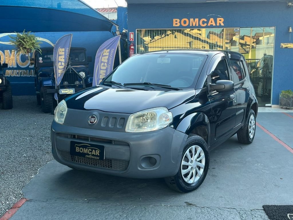Fiat Uno VIVACE Celeb. 1.0 EVO F.Flex 8V 5p na cor Preto em Campinas / SP - 13998