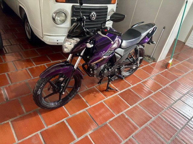 YAMAHA YS 150 FAZER SED/ FLEX  na cor Roxo no Novo Hamburgo / RS - 14223