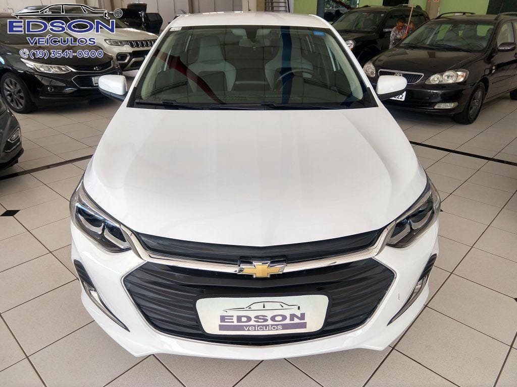 Chevrolet Onix SED. Plus PREM. 1.0 12V TB Flex Aut na cor Branco em Araras / SP - 14285