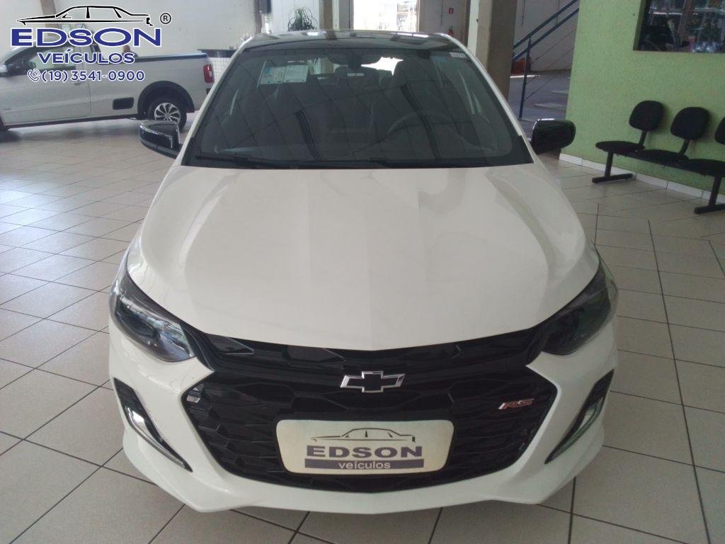 Chevrolet Onix HATCH RS 1.0 TB 12V Flex 5p Aut. na cor Branco em Araras / SP - 14290