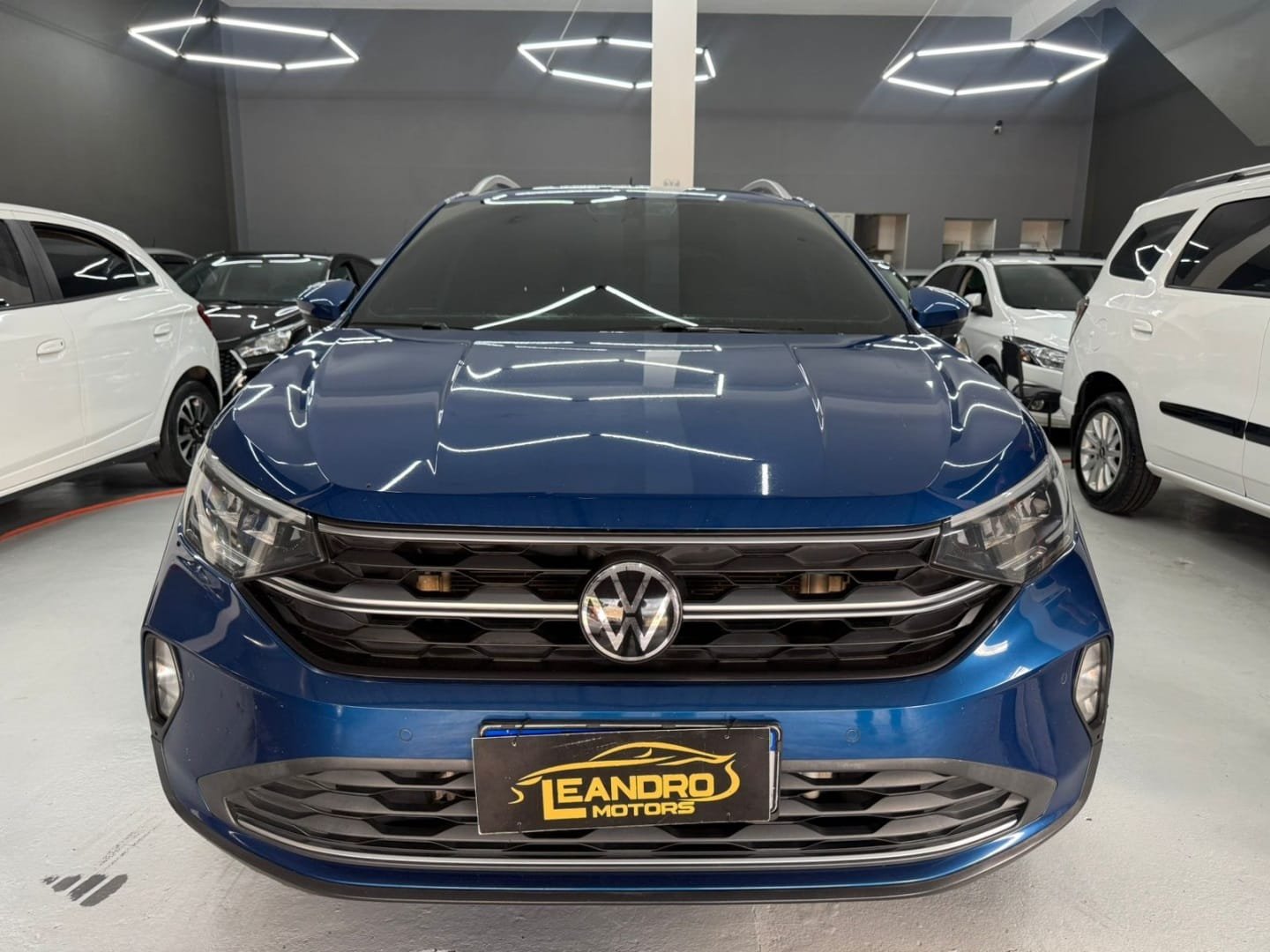 Volkswagen Nivus Highline 1.0 200 TSI Flex Aut. na cor Azul em Campinas / SP - 14373
