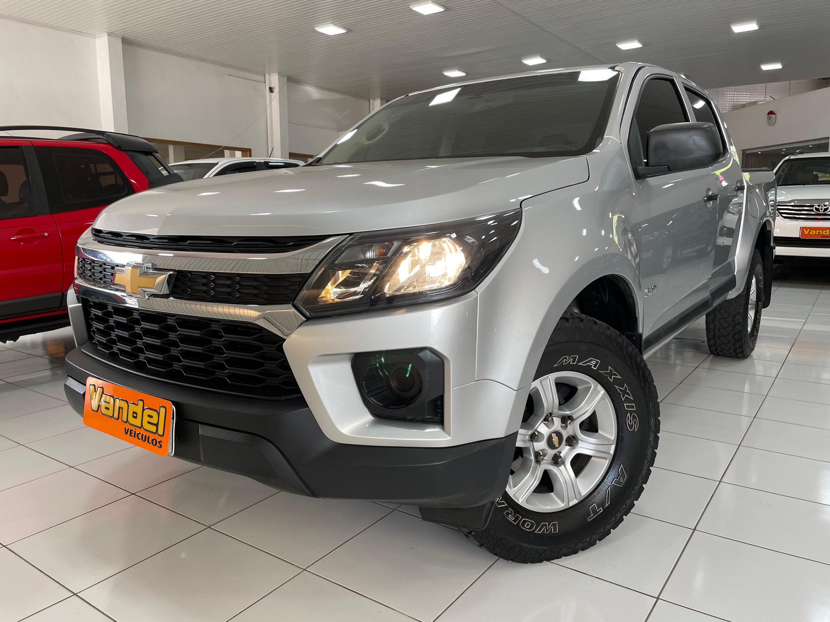 Chevrolet S10 Pick-Up LS 2.8 TDI 4x4 CD Dies. Mec. na cor Cinza no Sapucaia do Sul / RS - 14407