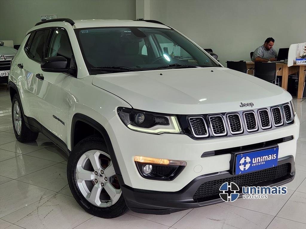 Jeep COMPASS SPORT 2.0 16V 156cv 5p na cor Branco em Campinas / SP - 14577