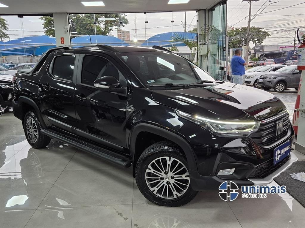 Fiat Strada Ranch 1.3 Flex 8V CD Aut. na cor Preto em Campinas / SP - 14809