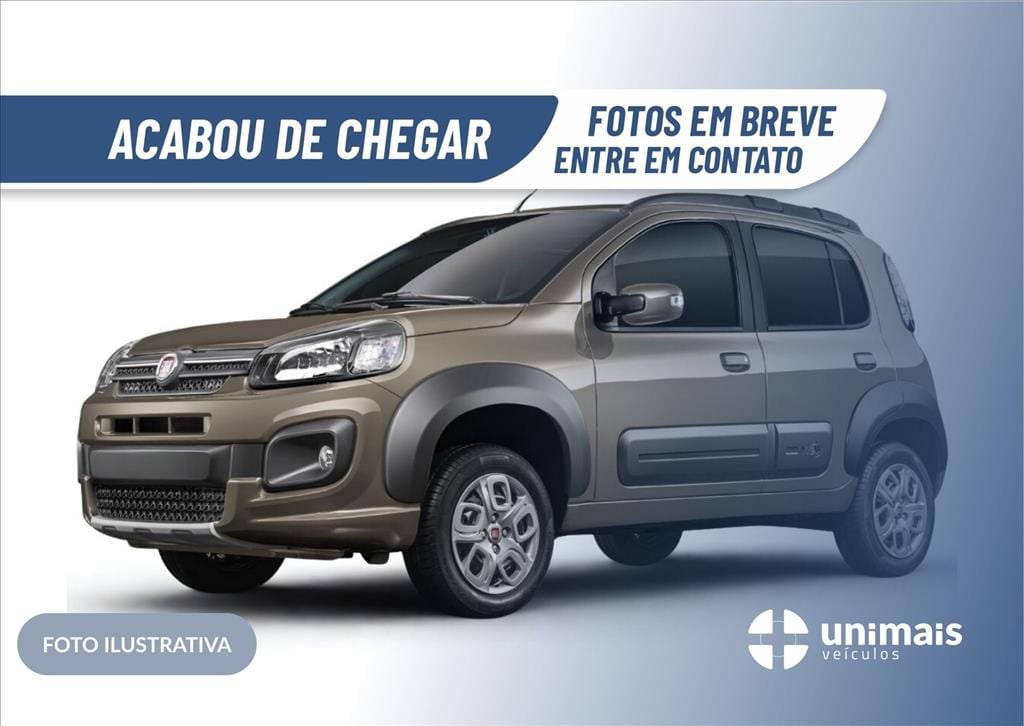 Fiat UNO WAY 1.3 Flex 8V 5p na cor Branco em Campinas / SP - 14826