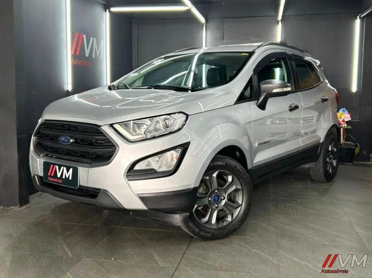 Ford EcoSport FREESTYLE 1.5 12V Flex 5p Mec. na cor Cinza em Florianópolis / SC - 14912