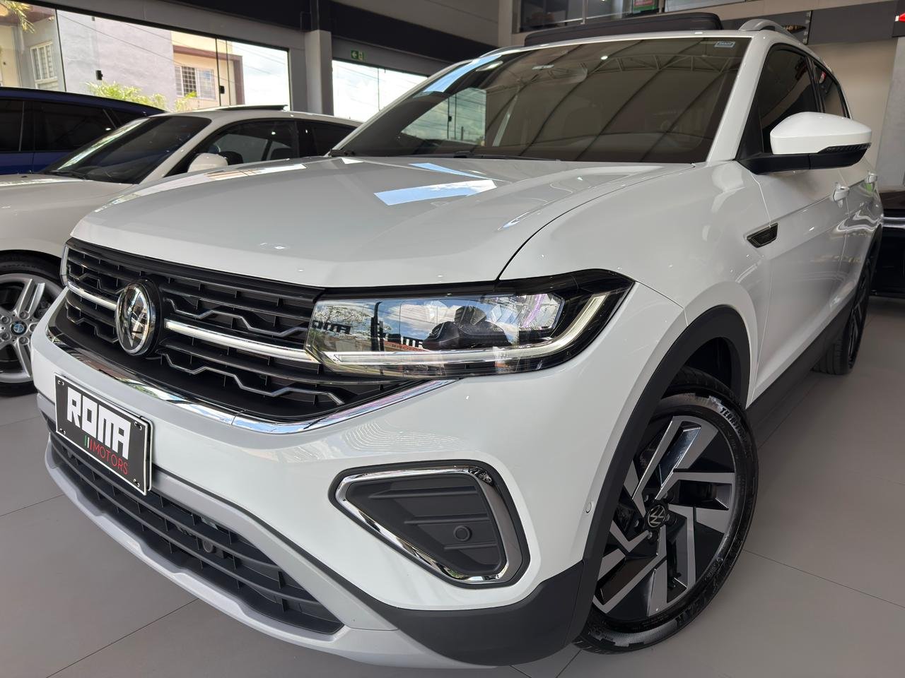 Volkswagen T-Cross Hig. 250 TSI 1.4 Flex 16V 5p Aut na cor Branco em Maringá / PR - 14936