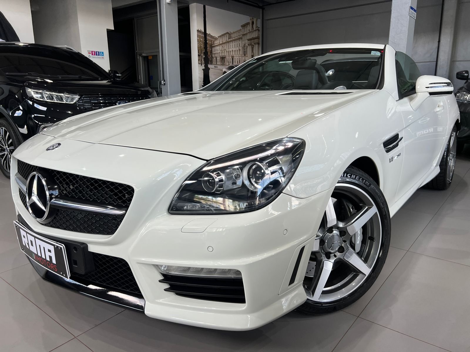 Mercedes-Benz SLK-55 AMG V8 24V na cor Branco em Maringá / PR - 14941