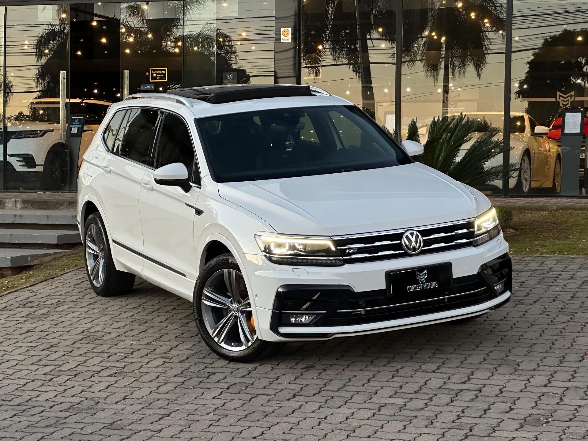 Volkswagen TIGUAN Allspac R-Line 350 TSI 2.0 4x4 na cor Branco no Passo Fundo / RS - 14954