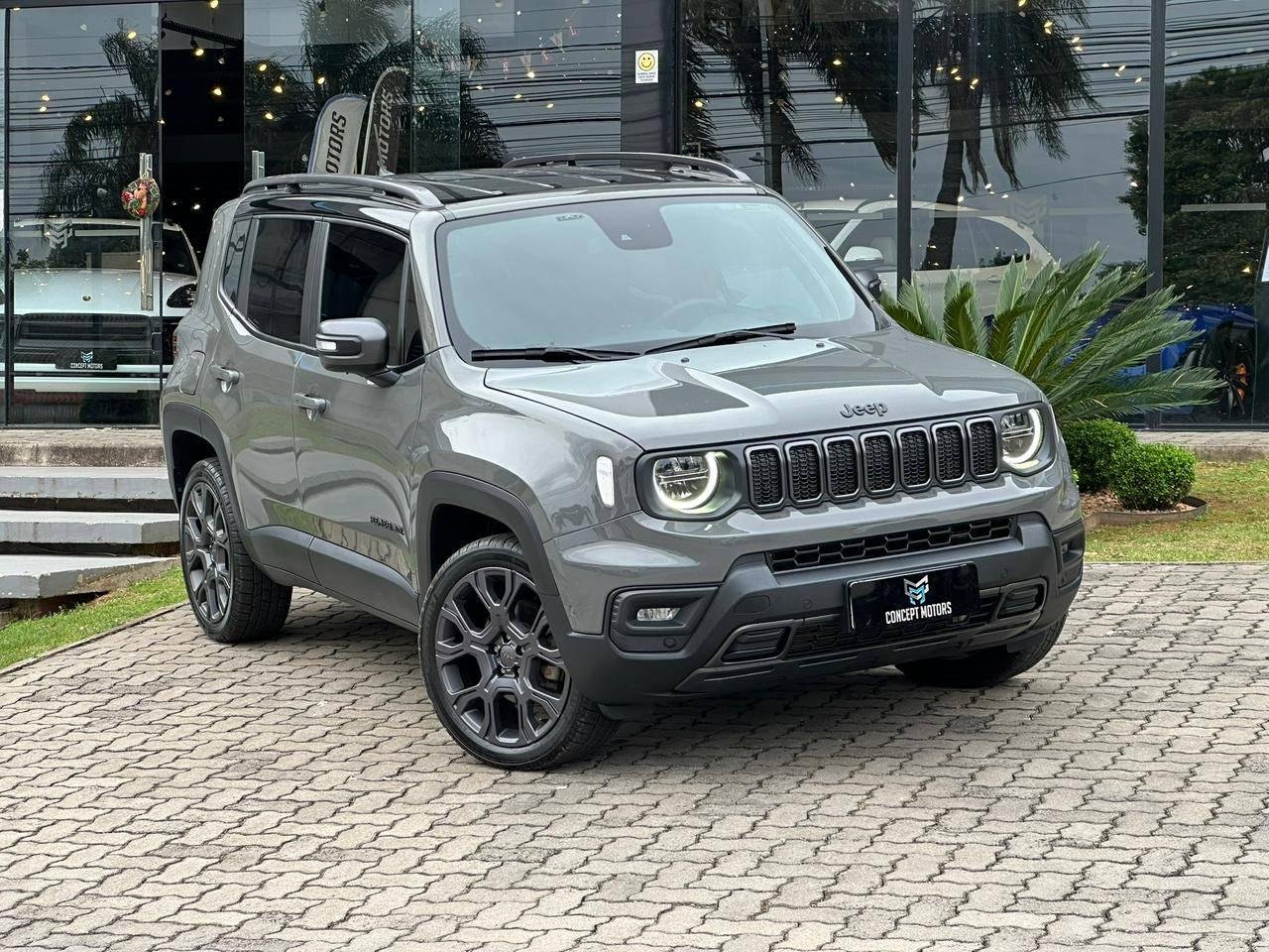 Jeep Renegade S T270 1.3 TB 4x4 Flex Aut. na cor Cinza no Passo Fundo / RS - 14976