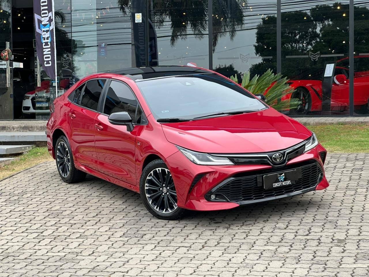 Toyota Corolla GR-Sport 2.0 Flex 16V Aut. na cor Vermelho no Passo Fundo / RS - 14991
