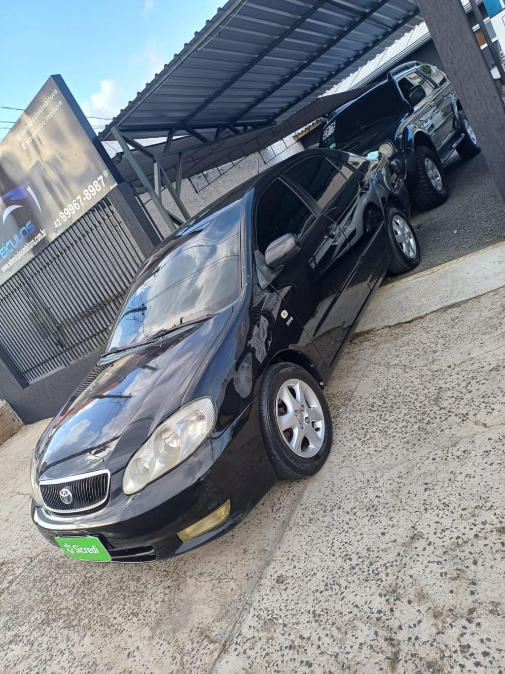 Toyota Corolla SE-G 1.8/1.8 Flex 16V Aut. na cor Preto em Imbituva / PR - 15571