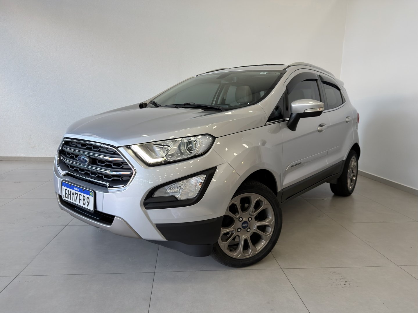 Ford EcoSport TITANIUM 2.0 16V Flex 5p Aut. na cor Cinza em Chapecó / SC - 15664
