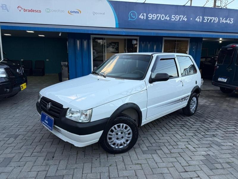 Fiat Uno Mille 1.0 Fire/ F.Flex/ ECONOMY 4p na cor Branco em Curitiba / PR - 15831