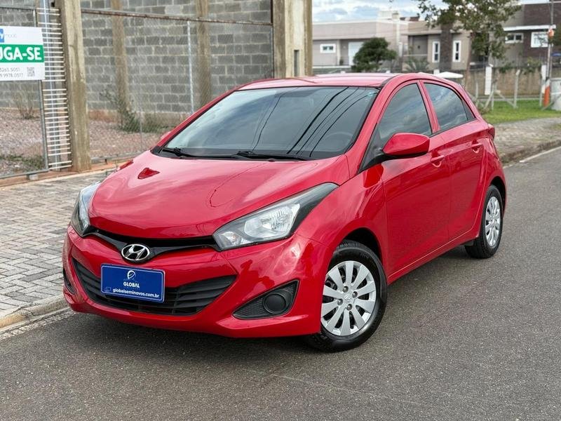 Hyundai HB20 Comf./C.Plus/C.Style 1.0 Flex 12V na cor Vermelho em Curitiba / PR - 15845