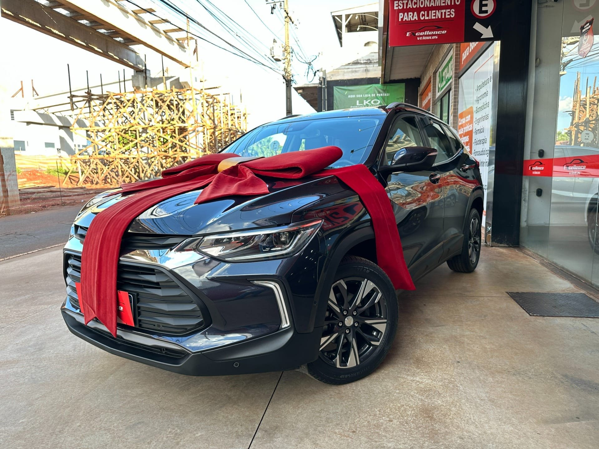 Chevrolet TRACKER Premier 1.2 Turbo 12V Flex Aut. na cor Cinza em Arapongas / PR - 1588