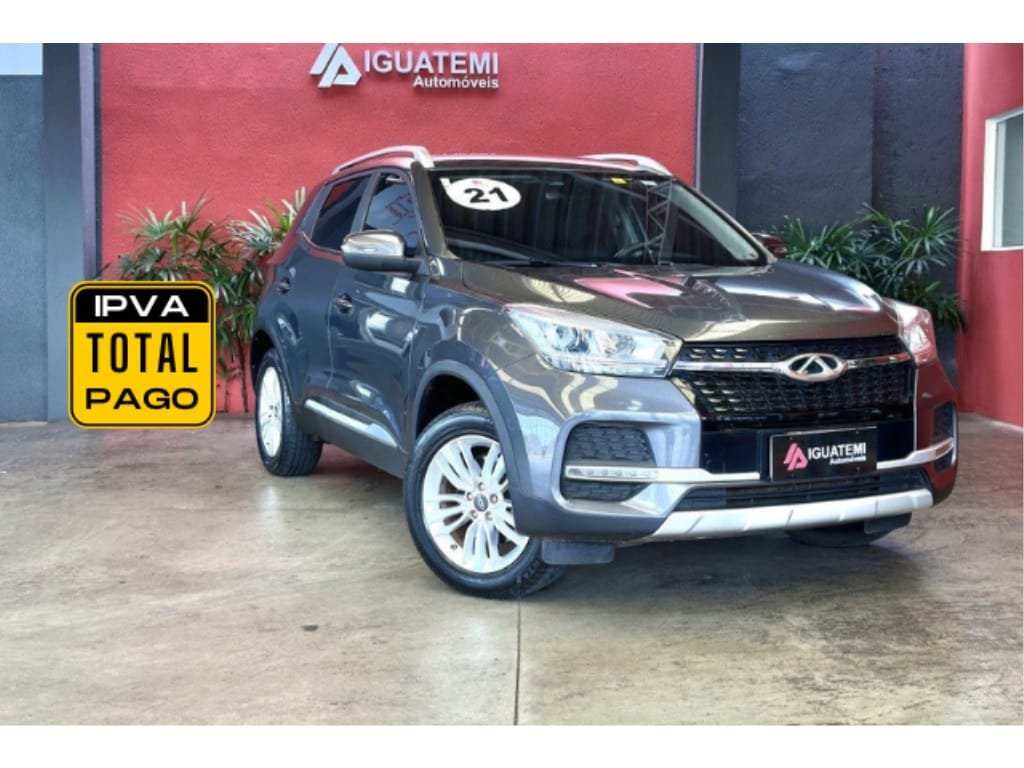 Caoa Chery/Chery Tiggo 5X T 1.5 16V Turbo Flex Aut. na cor Cinza em Campinas / SP - 16150