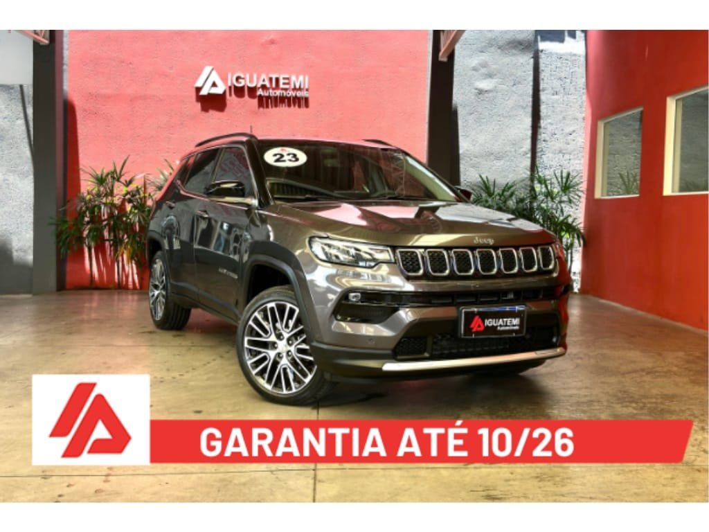 Jeep COMPASS LIMITED T270 1.3 TB 4x2 Flex Aut na cor Cinza em Campinas / SP - 16153
