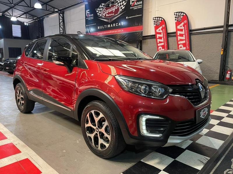 Renault Captur Life 1.6 16V Flex 5p Aut. na cor Vermelho em Maringá / PR - 1621