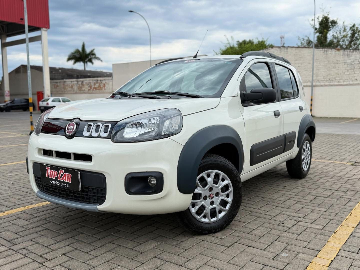 Fiat UNO WAY 1.4 EVO Fire Flex 8V 5p na cor Branco no Alvorada / RS - 16271