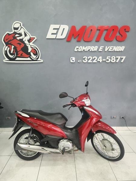 Honda BIZ 110i  na cor Vermelho em Curitiba / PR - 16347