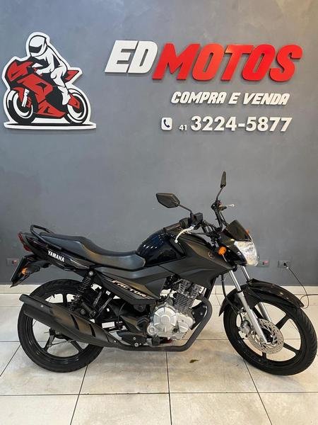 YAMAHA YBR 125i FACTOR ED/FLEX  na cor Preto em Curitiba / PR - 16358