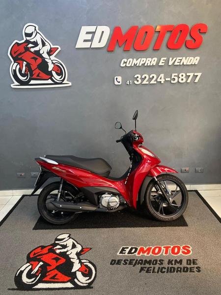Honda BIZ 125 KS/ 125 KS FLEX  na cor Vermelho em Curitiba / PR - 16408