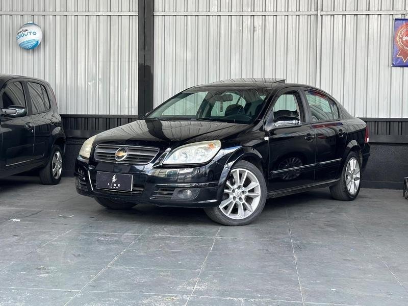 Chevrolet Vectra Elite 2.4 MPFI 16V FlexPower Aut. na cor Preto em São José dos Pinhais / PR - 16585