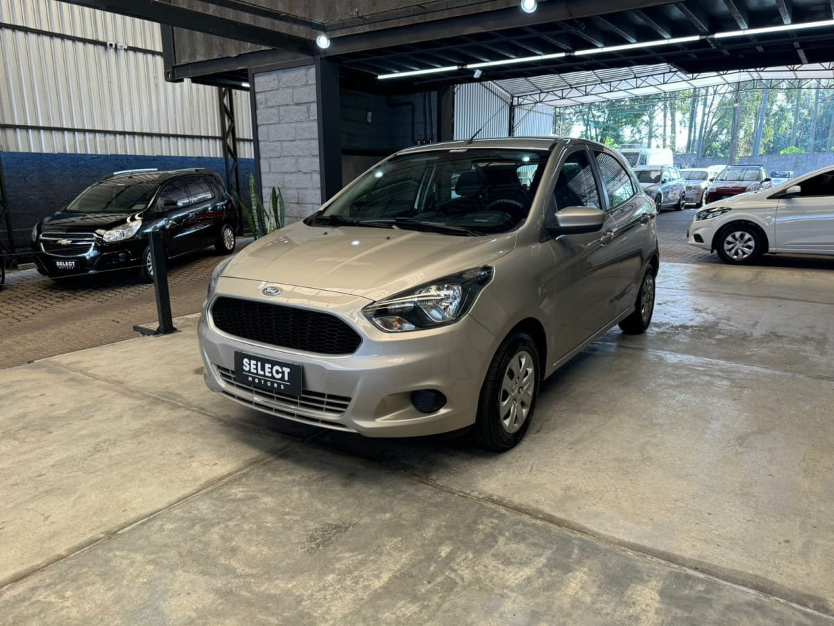 Ford Ka 1.0 SE/SE Plus TiVCT Flex 5p na cor Cinza no Gravataí / RS - 16644