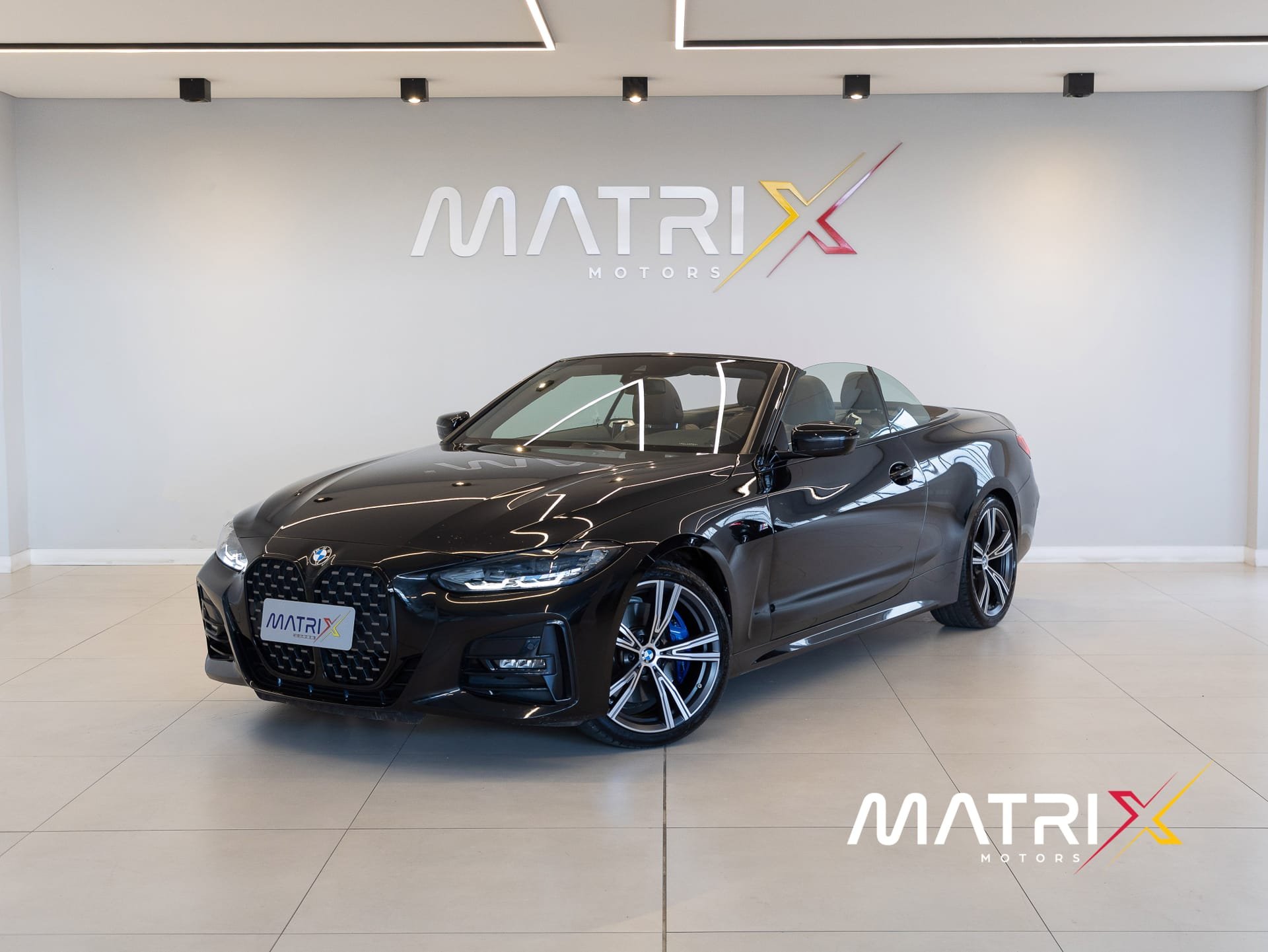 BMW 420i Cabriolet M Sport 2.0 TB 16V 2p. na cor Preto em São José / SC - 16750