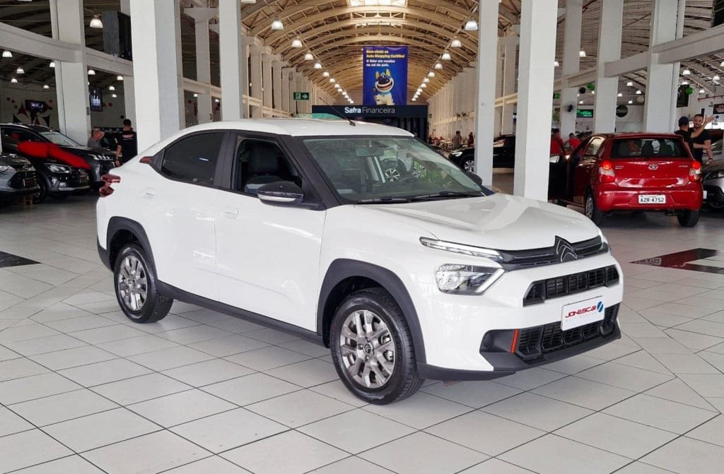 Citroën BASALT Feel 1.0 Flex TB 200 5p Aut. na cor Branco em Curitiba / PR - 16849