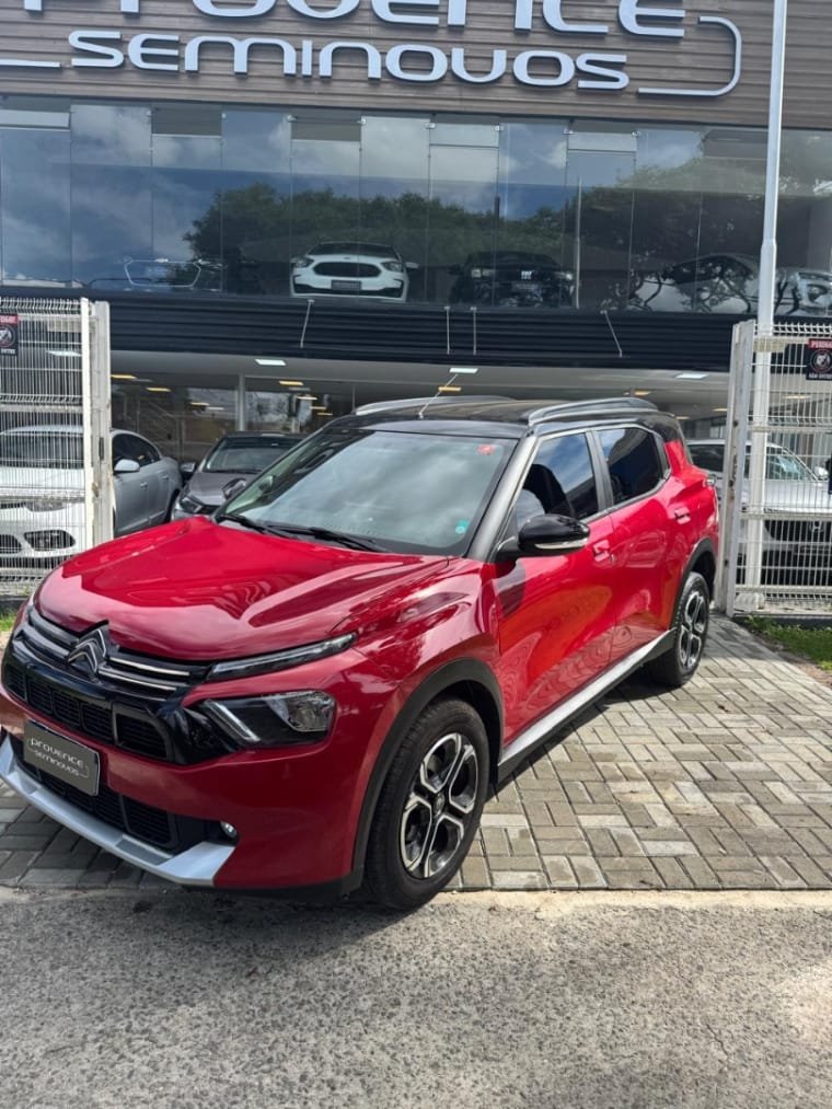 Citroën Aircross Shine 1.0 Flex TB 200 Aut. na cor Vermelho em Curitiba / PR - 169