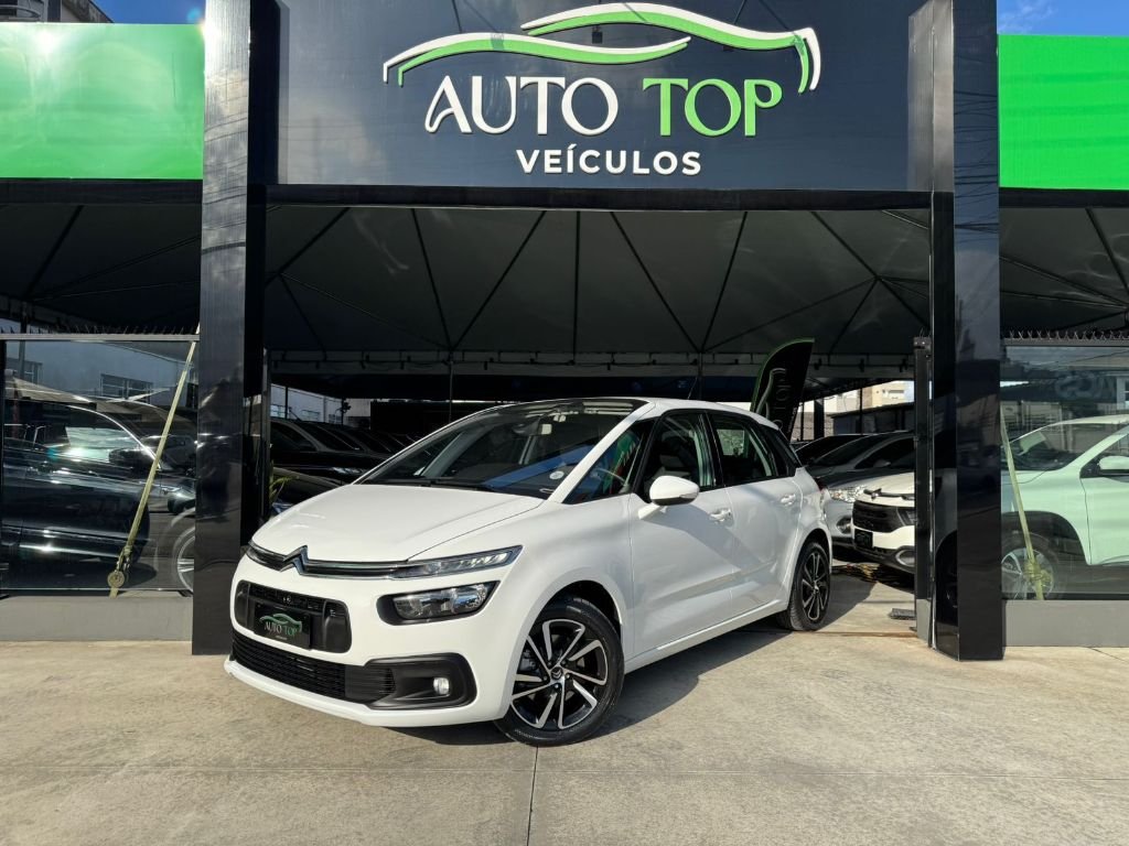 Citroën C4 Picasso Seduction 1.6 Turbo 16V Aut. na cor Branco em Palhoça / SC - 16926