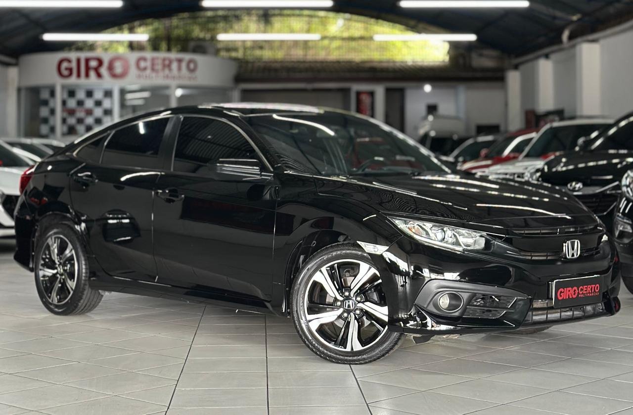Honda Civic Sedan SPORT 2.0 Flex 16V Aut.4p na cor Preto no Sapucaia do Sul / RS - 16984