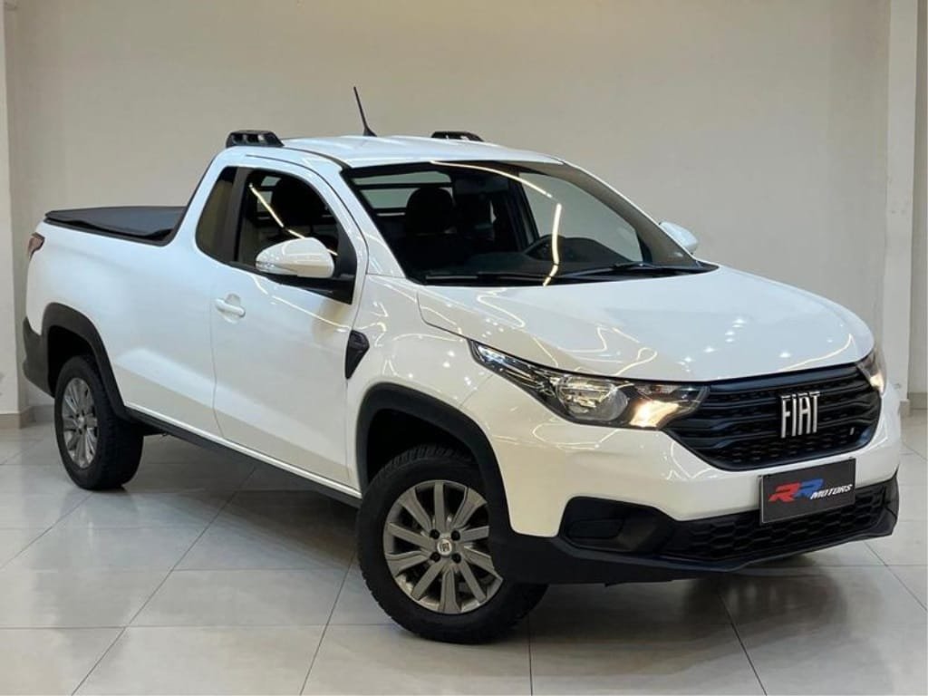 Fiat Strada Freedom 1.3 Flex 8V CS Plus na cor Branco em Colombo / PR - 16991