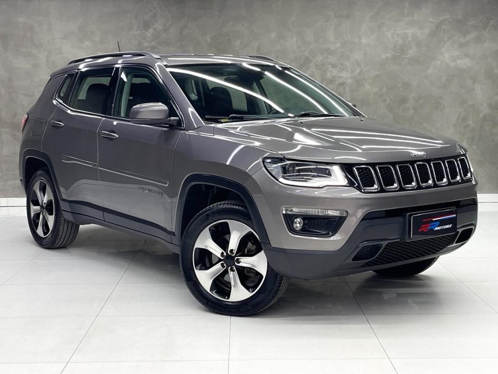 Jeep COMPASS LONGITUDE 2.0 4x4 Dies. 16V Aut. na cor Cinza em Colombo / PR - 17017