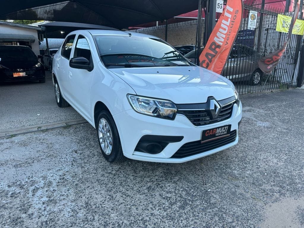 Renault Logan Zen Flex 1.0 12V 4p Mec. na cor Branco no Porto Alegre / RS - 17417