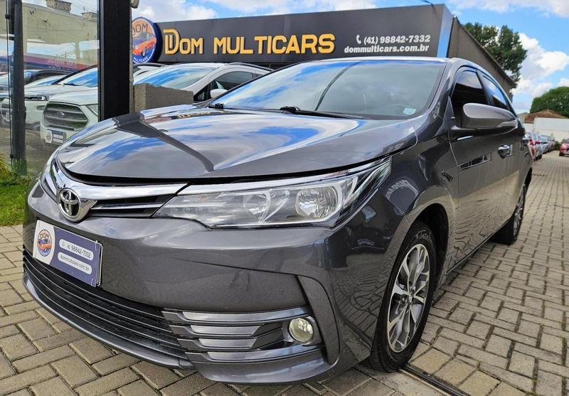 Toyota Corolla GLi 1.8 Flex 16V Aut. na cor Cinza em Curitiba / PR - 17499