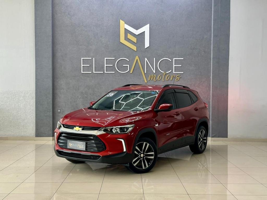 Chevrolet TRACKER LT 1.0 Turbo 12V Flex Aut. na cor Vermelho em Criciúma / SC - 17508