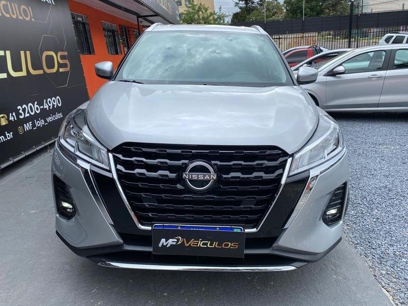 Nissan KICKS Advance 1.6 16V Flex Aut. na cor Cinza em Curitiba / PR - 1752