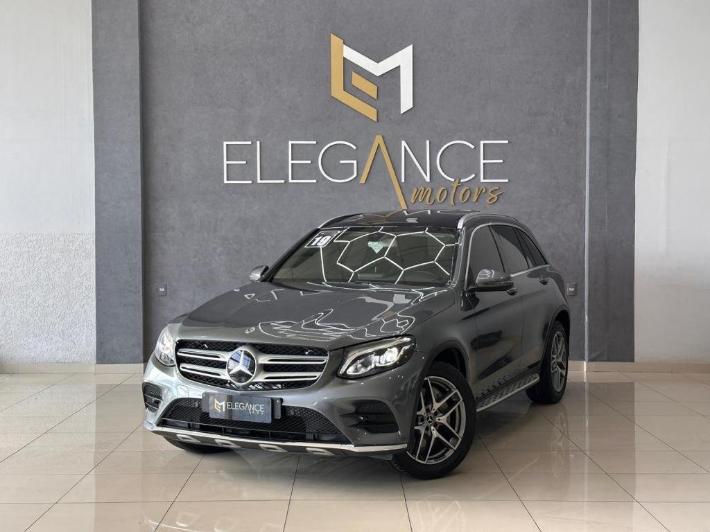 Mercedes-Benz GLC 250 Sport 4MATIC 2.0 TB 16V Aut. na cor Cinza em Criciúma / SC - 17520