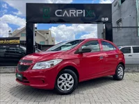 Chevrolet ONIX HATCH LT 1.0 8V FlexPower 5p Mec. na cor Vermelho em Curitiba / PR - 17555