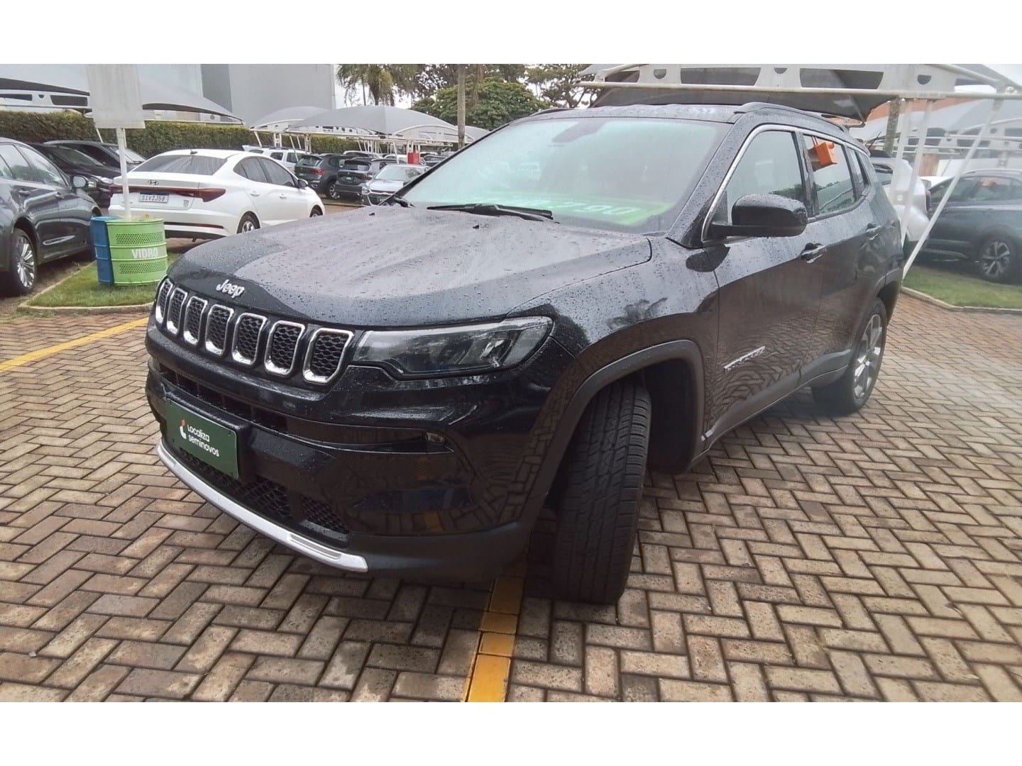 Jeep Compass LONG. T270 1.3 TB 4x2 Flex Aut. na cor Preto em Pato Branco / PR - 17618