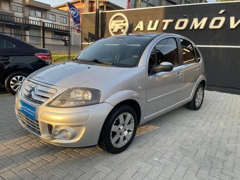 Citroën C3 Excl. 1.6 VTi Flex Start 16V 5p Aut. na cor Prata em Campo Largo / PR - 1777